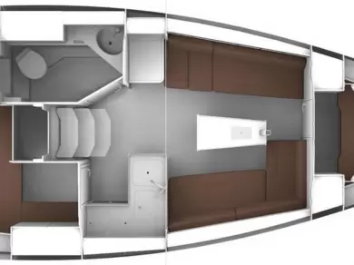 Vermietung Segelboot Bavaria mit Führerschein