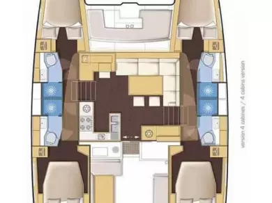 Vermietung Katamaran Lagoon mit Führerschein