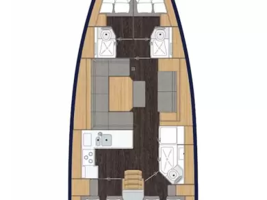 Boot mieten Seget Donji günstig Bavaria C45