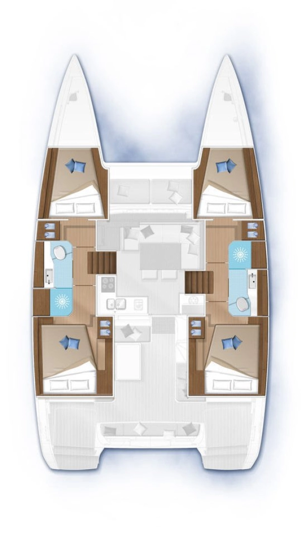 Bootsverleih Lagoon Lagoon 40 Seget Donji Samboat