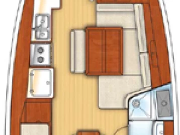 Vermietung Segelboot Bénéteau mit Führerschein