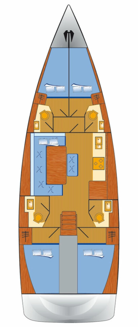 Segelboot mieten in Punat - Dufour Dufour 460 Grand Large