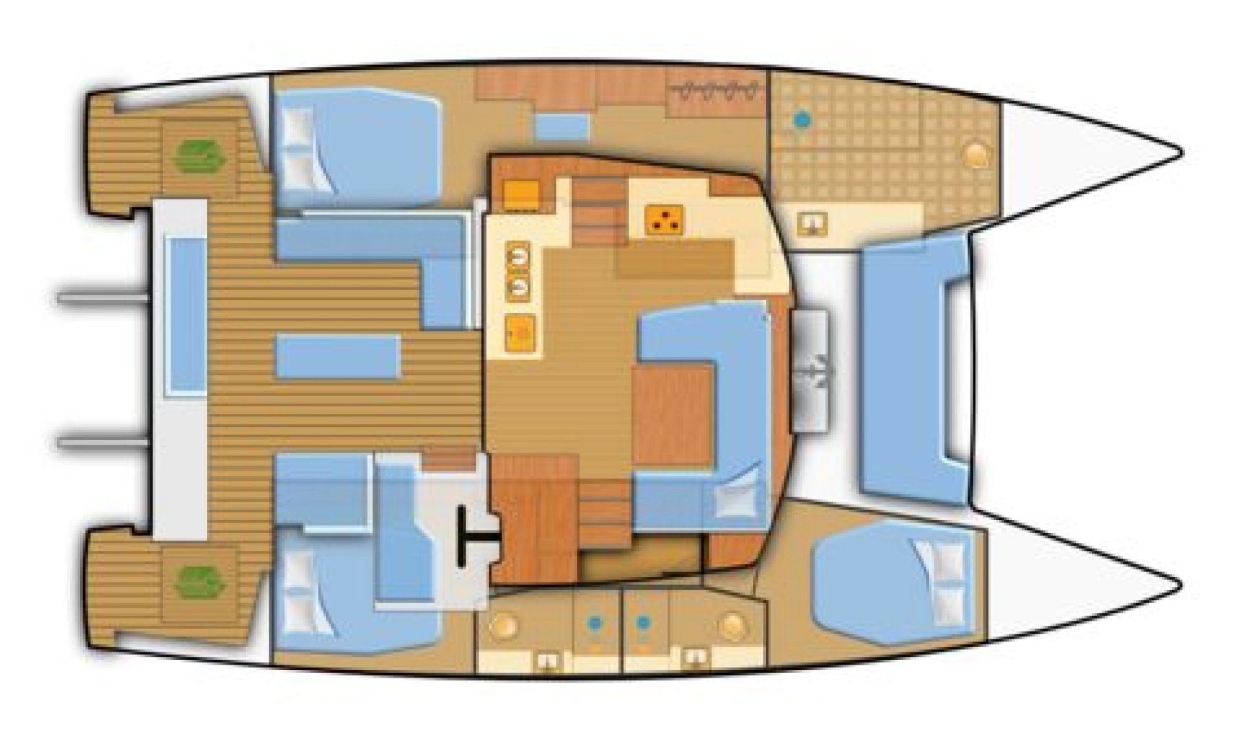 Ein Fountaine Pajot Elba 45 mieten in Pula