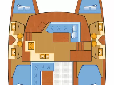 Katamaran mieten in Rogoznica - Fountaine Pajot Lucia 40