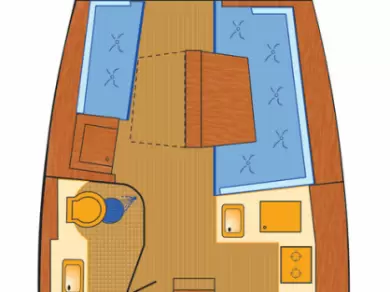 Vermietung Segelboot Hanse mit Führerschein