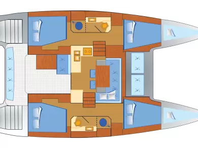 Vermietung Katamaran Lagoon mit Führerschein