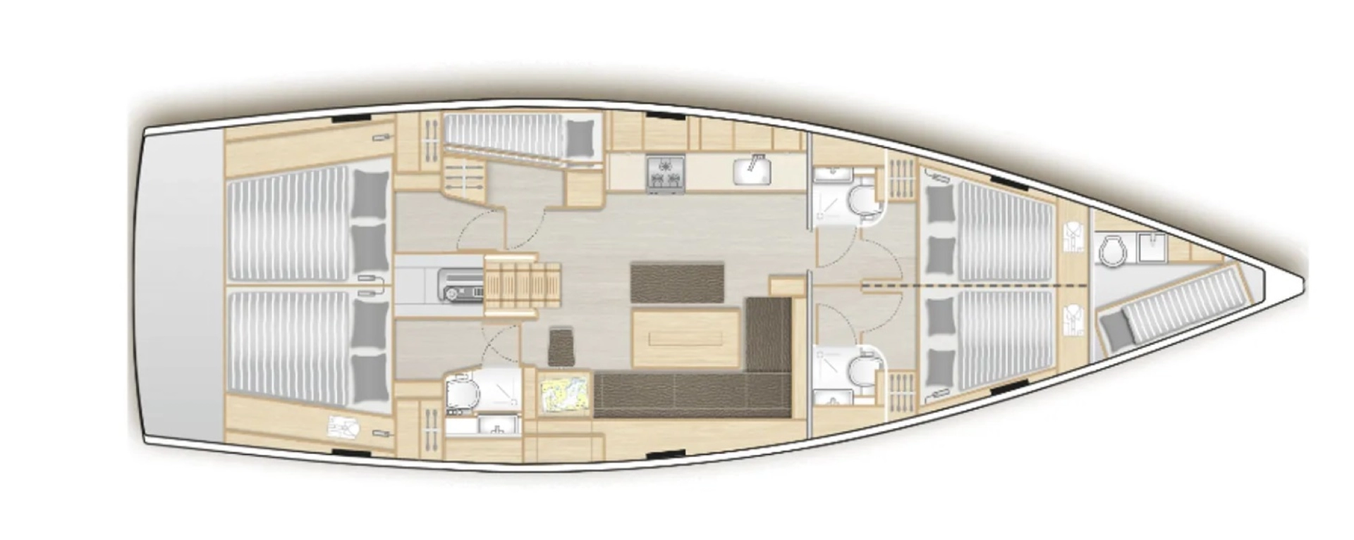 Hanse Hanse 508 mieten Lefkáda