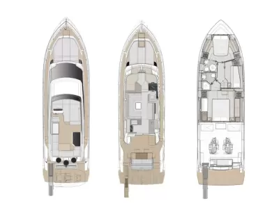 Boot mieten Podstrana günstig Ferretti Yachts 500 - 3 + 1 cab
