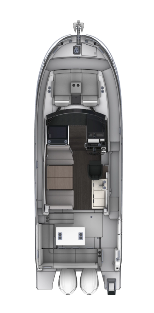 Motorboot mieten in Biograd na Moru - Jeanneau Merry Fisher 895 Serie2