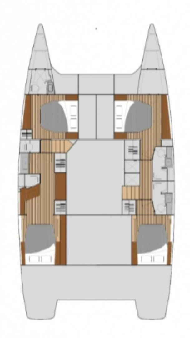 Vermietung Katamaran Fountaine Pajot mit Führerschein