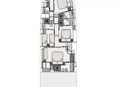 Bootsverleih Azimut Azimut 78 Fly - 4 + 1 cab. Podstrana Samboat