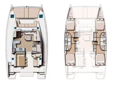 Katamaran mit oder ohne Skipper Bali mieten in Šibenik