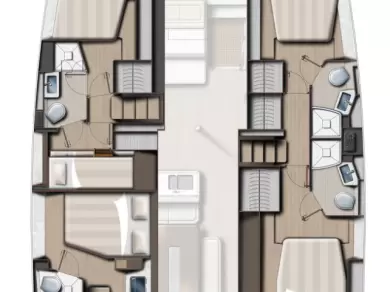 Katamaran mit oder ohne Skipper Bali mieten in Trogir