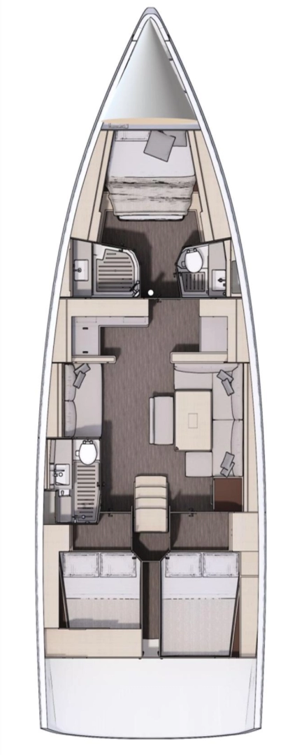 YachtCharter in Sveti Filip i Jakov - Dufour Dufour 470 auf SamBoat