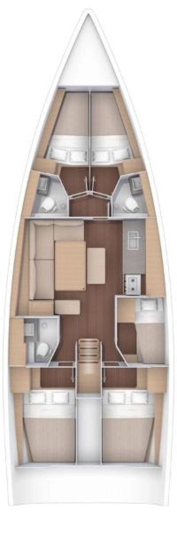 YachtCharter in Sveti Filip i Jakov - Dufour Dufour 470 auf SamBoat