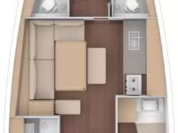 YachtCharter in Sveti Filip i Jakov - Dufour Dufour 470 auf SamBoat