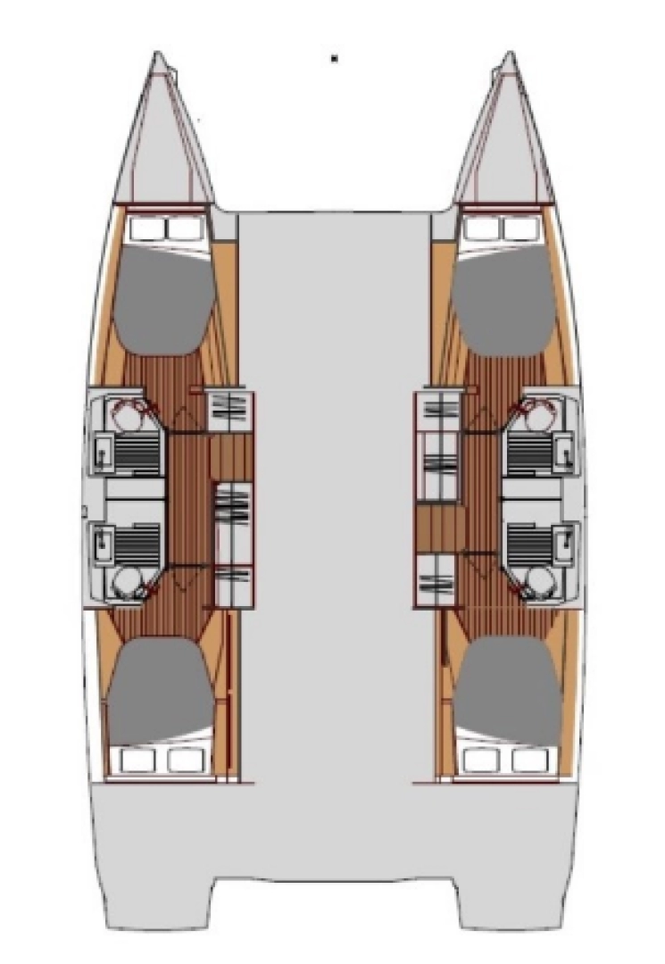 Ein Fountaine Pajot Astrea 42 mieten in Seget Donji