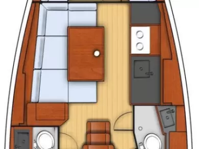 Bénéteau Oceanis 38 mieten Biograd na Moru