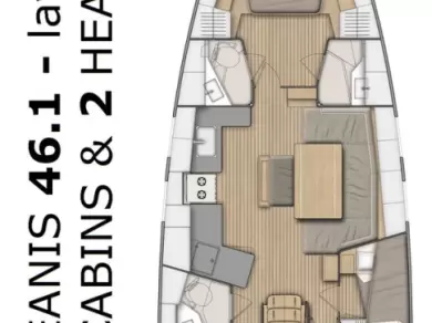 Vermietung Segelboot Bénéteau mit Führerschein