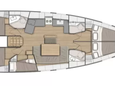 Vermietung Segelboot Bénéteau mit Führerschein