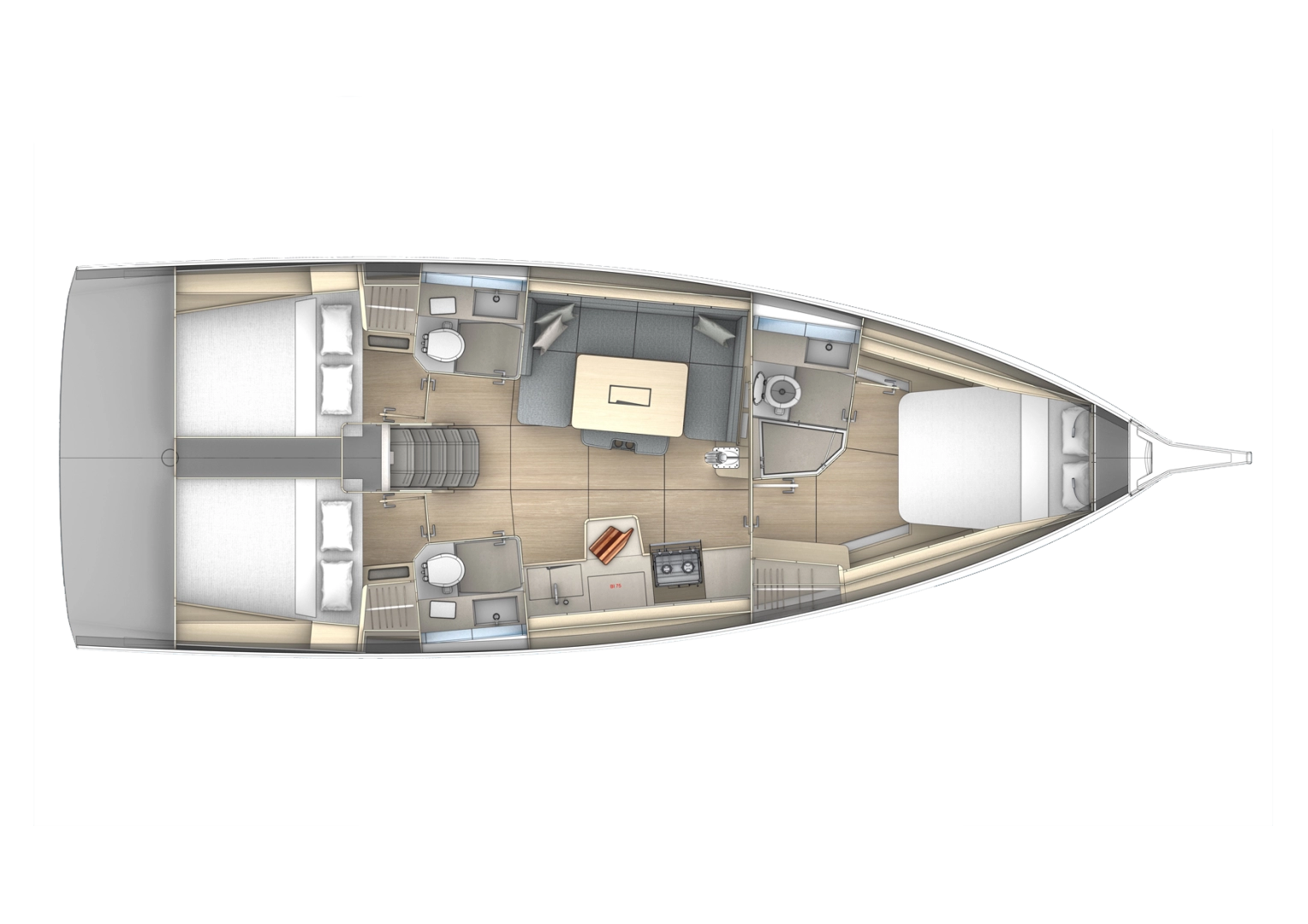 Segelboot mit oder ohne Skipper Dufour mieten in Pálairos