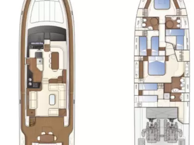 YachtCharter in Split - Ferretti Ferretti Yachts 681 auf SamBoat