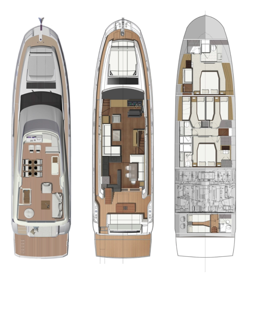 Ein Prestige Yachts Prestige 690 mieten in Zadar
