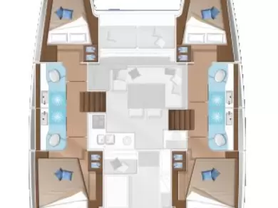 Vermietung Katamaran Lagoon mit Führerschein