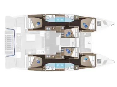 Bootsverleih Lagoon Lagoon 51 Seget Donji Samboat