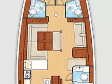 Segelboot mit oder ohne Skipper Bénéteau mieten in Pálairos