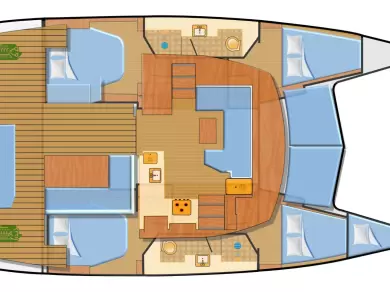 Vermietung Katamaran Fountaine Pajot mit Führerschein