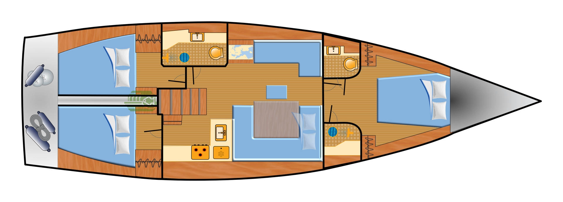 Hanse Hanse 458 mieten Palma de Mallorca