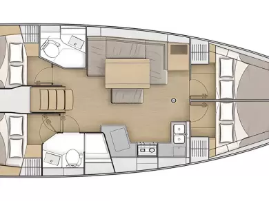 Ein Bénéteau Oceanis 40.1 mieten in Palma de Mallorca