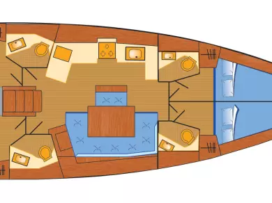 Segelboot mieten in Can Pastilla - Bénéteau Oceanis 46.1