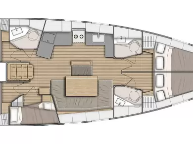 Segelboot mit oder ohne Skipper Bénéteau mieten in Can Pastilla