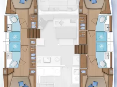 YachtCharter in Lefkáda - Lagoon Lagoon 46 auf SamBoat