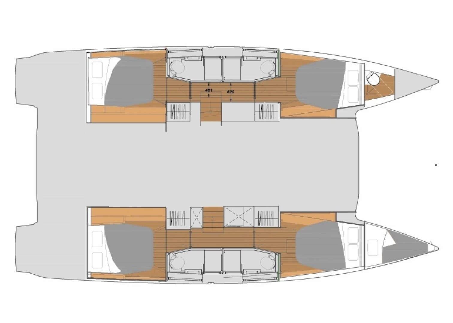 Fountaine Pajot Elba 45 mieten Zadar