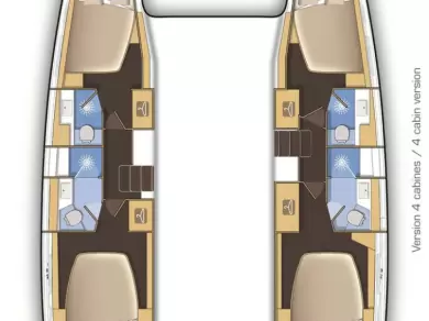 Katamaran mieten in Salamína - Lagoon Lagoon 42