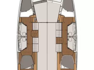 Vermietung Katamaran Fountaine Pajot mit Führerschein