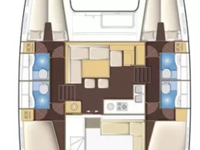 Katamaran mit oder ohne Skipper Lagoon mieten in Álimos