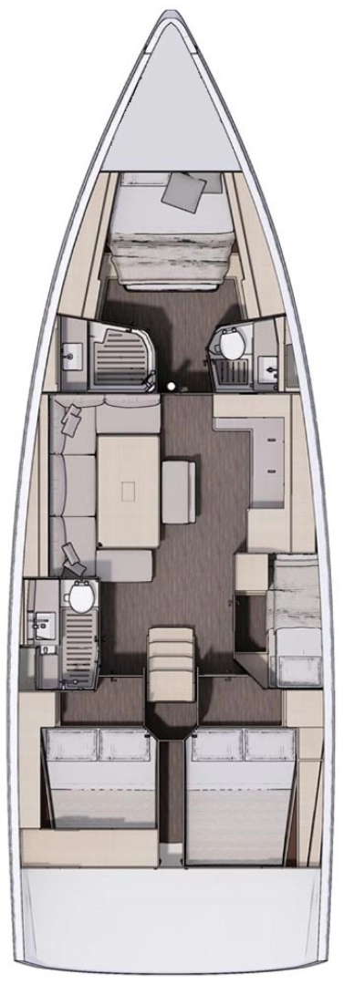 Dufour Dufour 470 mieten Kaštela