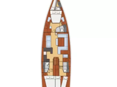 Segelboot mit oder ohne Skipper Bénéteau mieten in Kaštela