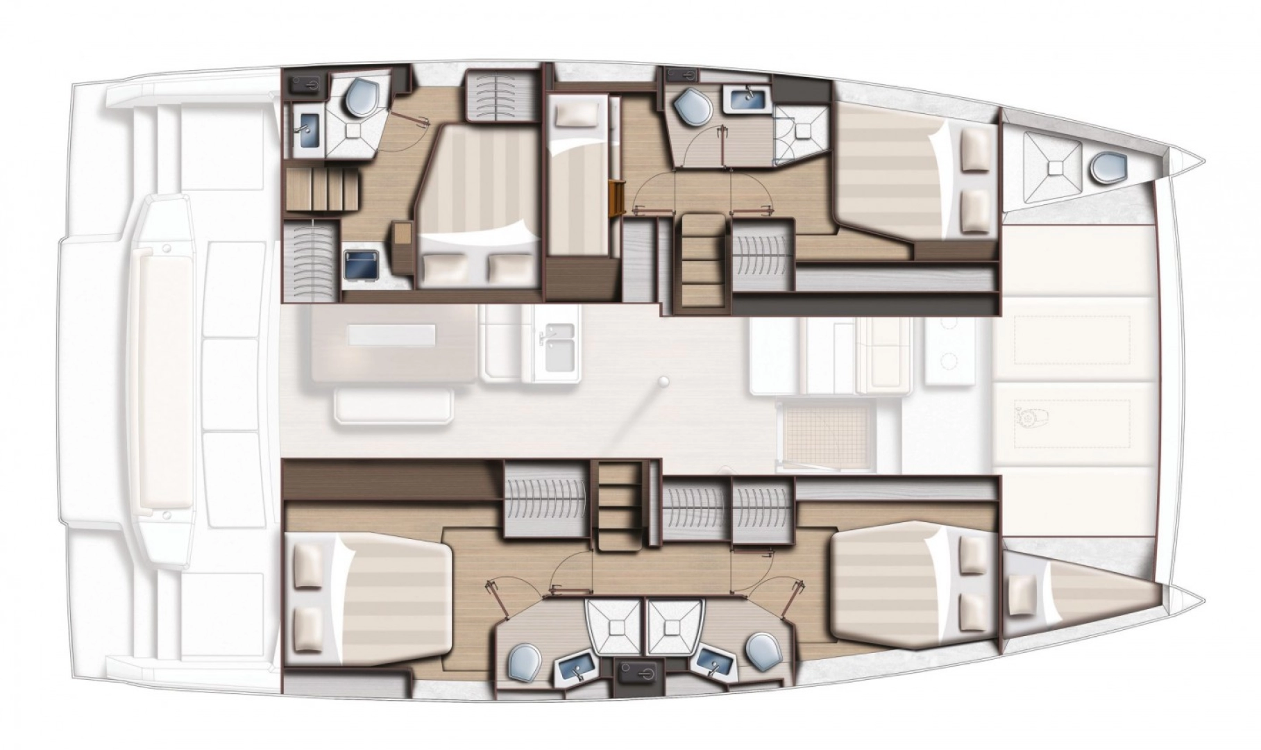 Ein Bali Bali 4.6 mieten in Göcek