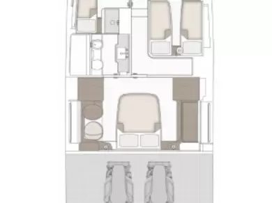 Yacht mit oder ohne Skipper Azimut mieten in Sukošan