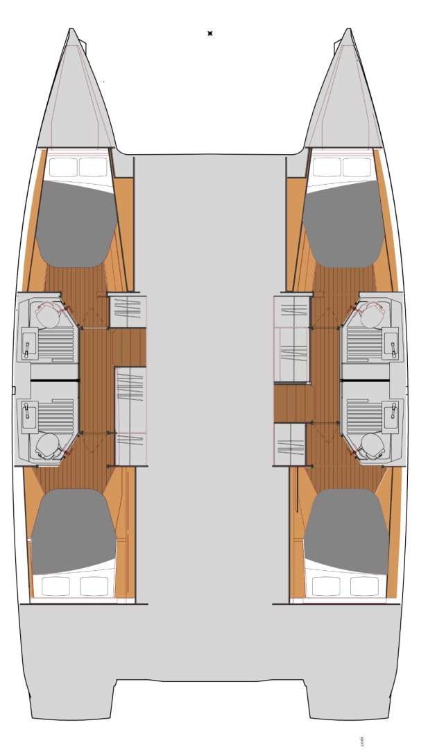 Bootsverleih Fountaine Pajot Astrea 42 Tivat Samboat