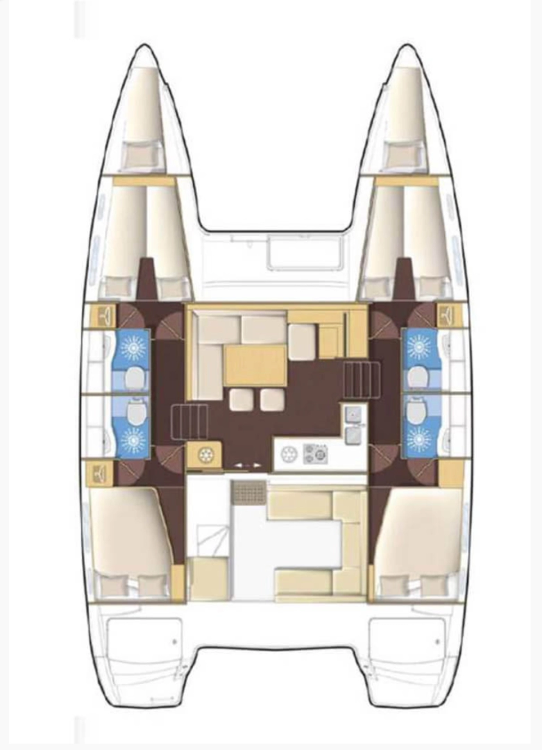 Lagoon Lagoon 400 S2 mieten Fethiye