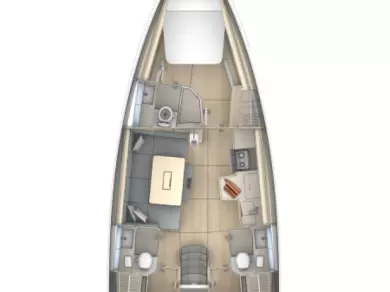 Boot mieten Fethiye günstig Dufour 41