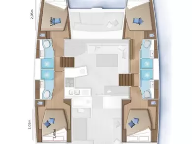 Lagoon Lagoon 450 F mieten Pirovac