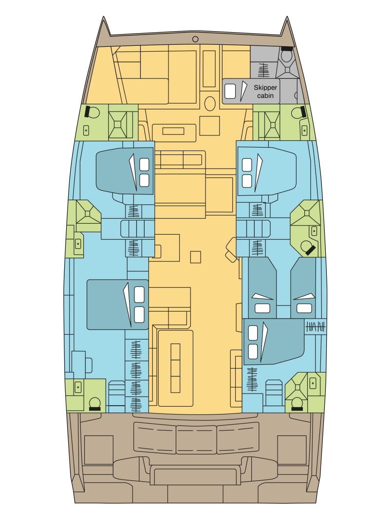 YachtCharter in Raiatea Island - Bali Bali 5.4 auf SamBoat