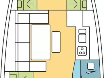 YachtCharter in Kos - Dufour Dufour 460 Grand Large auf SamBoat